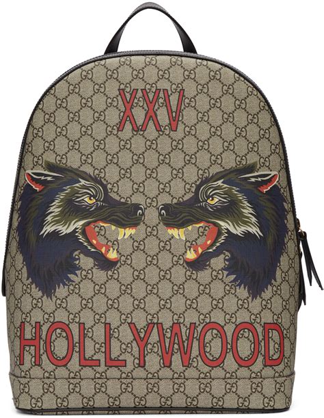 gucci hollywood wolf backpack